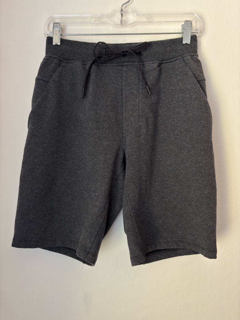 Lululemon City Sweat Short *9.5" Heathered Black Men’s Small Activewear Casual